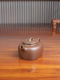 Yixing teapot tuo yuan fully handmade 195ml Lao zi ni zisha clay