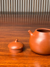 Yixing Teapot Eggplant 122ml authentic yixing zhu ni clay full handmade