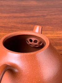 Yixing Teapot Eggplant 122ml authentic yixing zhu ni clay full handmade