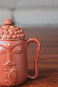 Yixing teapot Buddha half handmade with good zhu ni 135ml