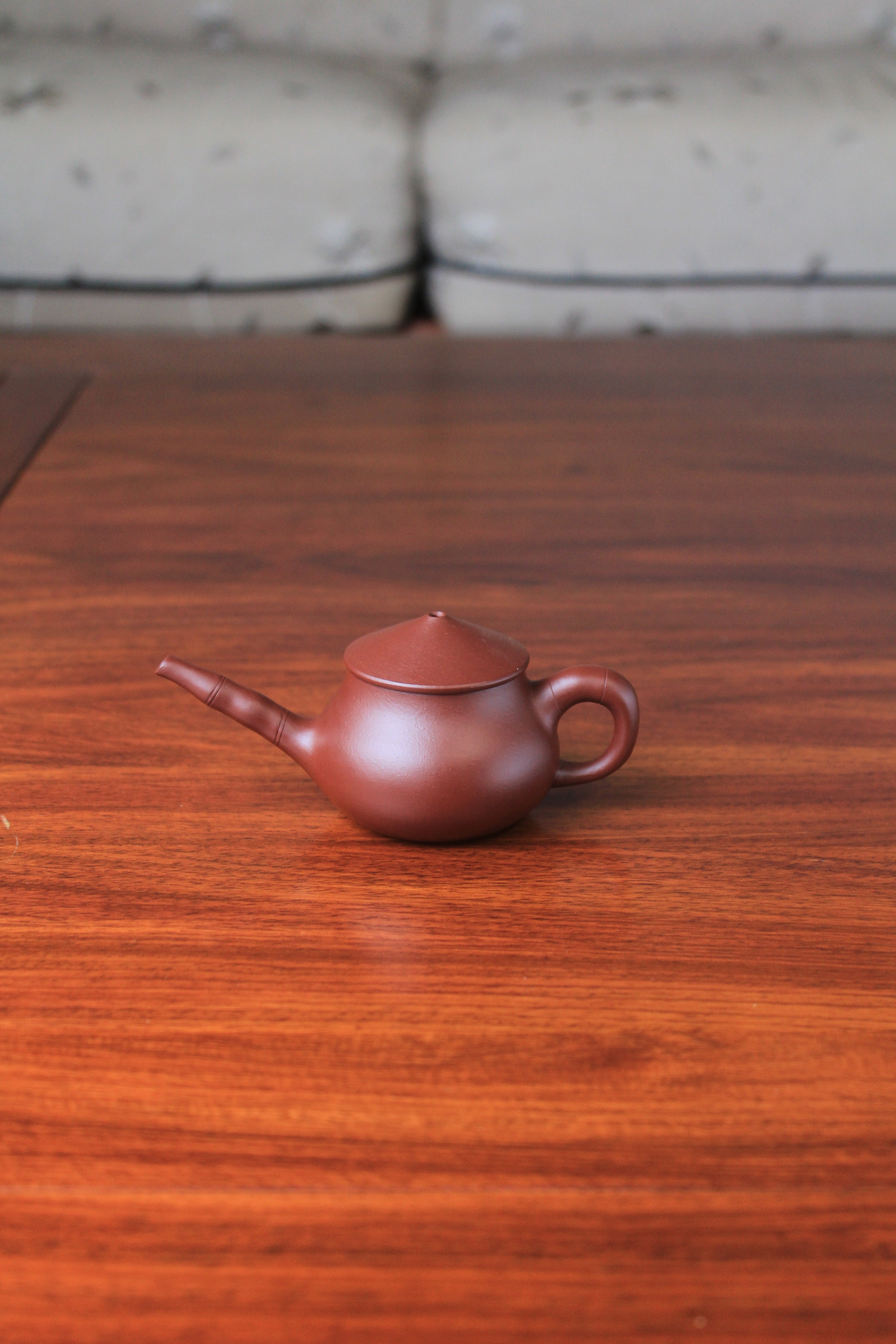 yixing teapot fish man half handmade with good zi ni 75ml