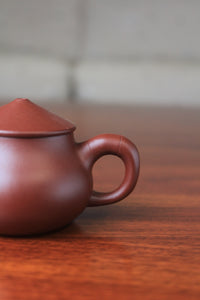 yixing teapot fish man half handmade with good zi ni 75ml