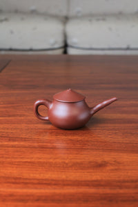 yixing teapot fish man half handmade with good zi ni 75ml