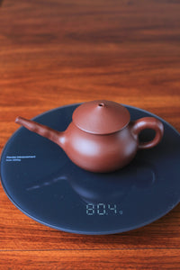 yixing teapot fish man half handmade with good zi ni 75ml