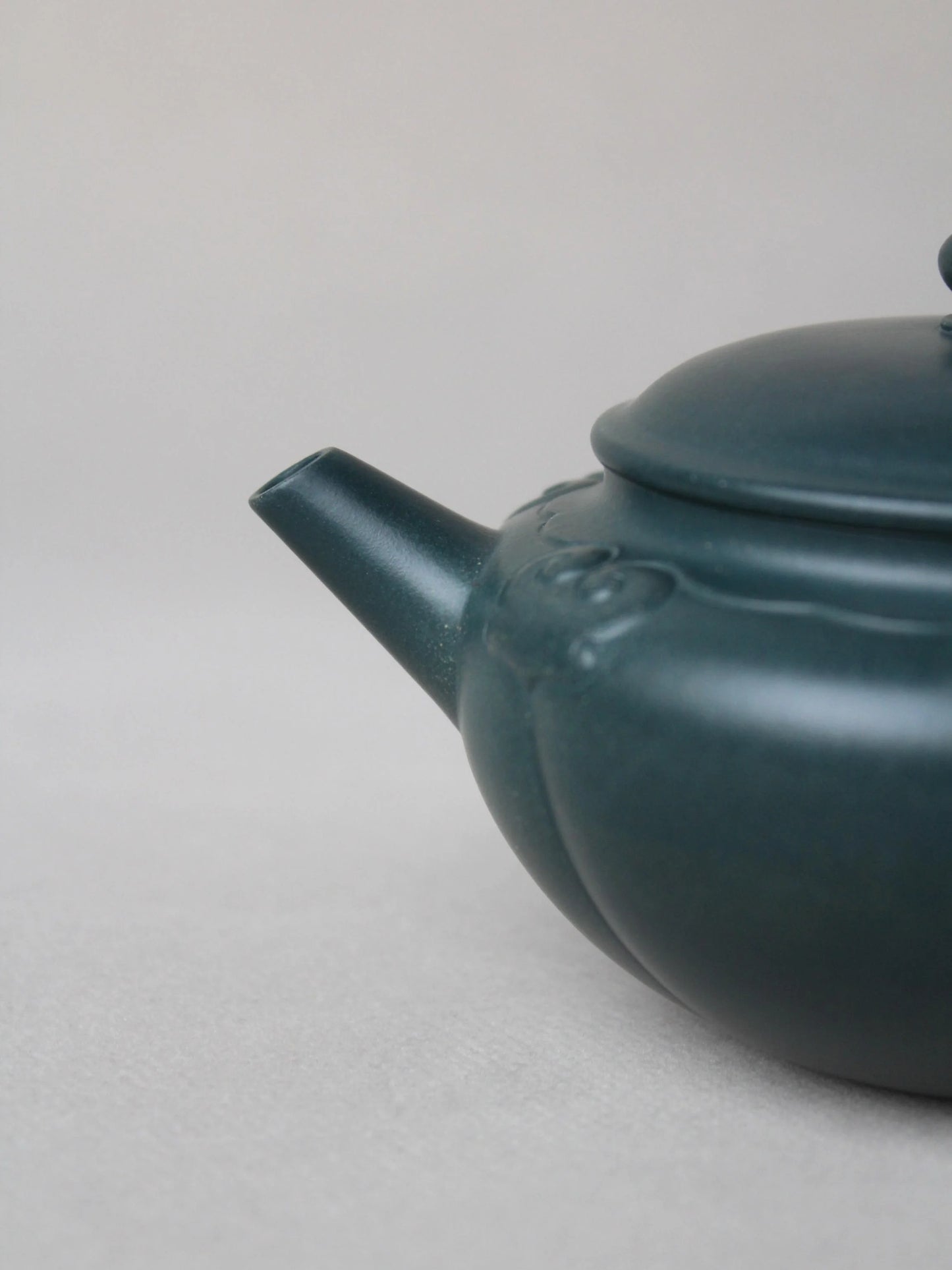 the spout of the collectible zisha teapot