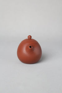 front view of the cute small dragon egg zisha teapot
