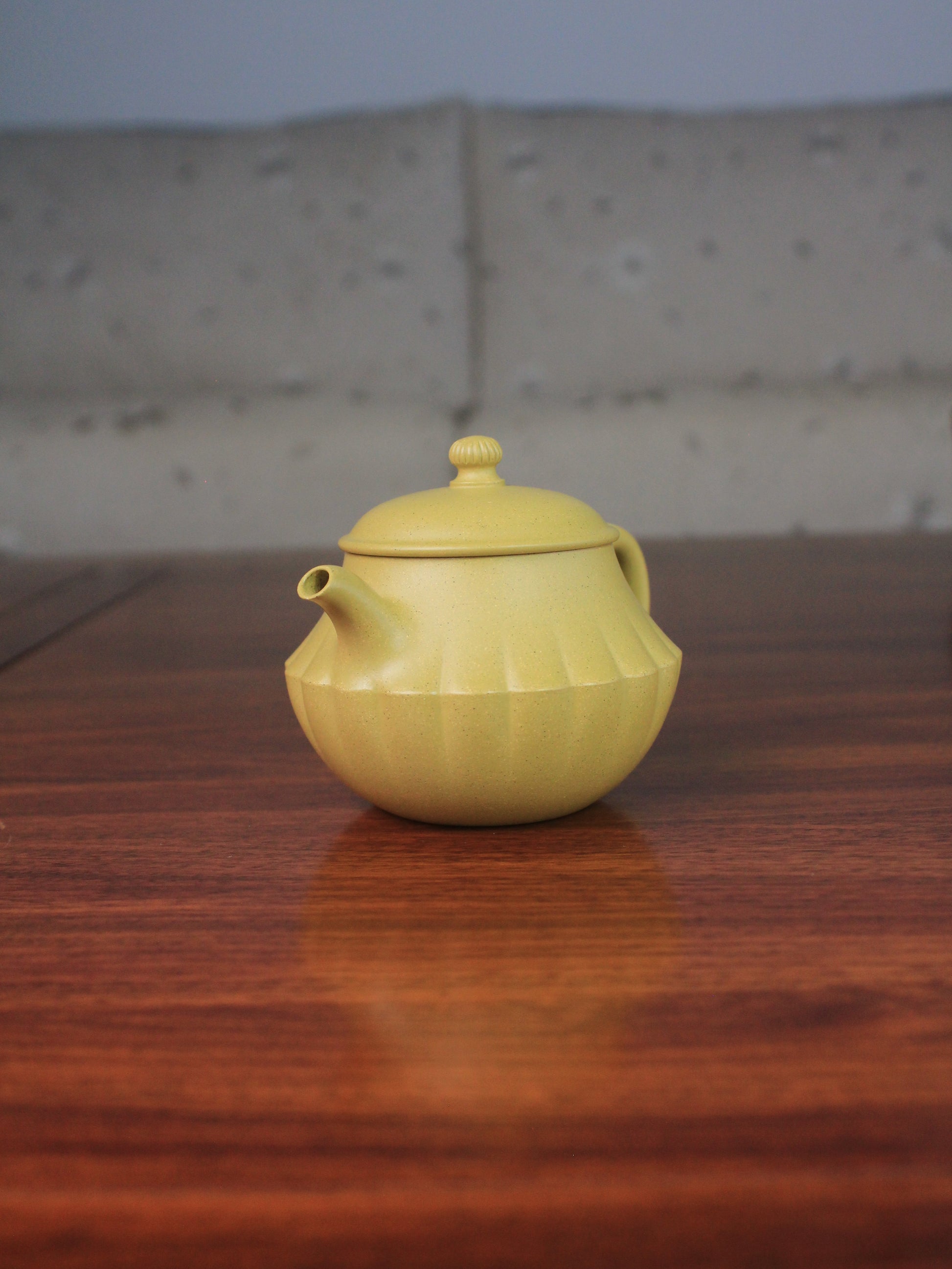 Right of zisha teapot on the table