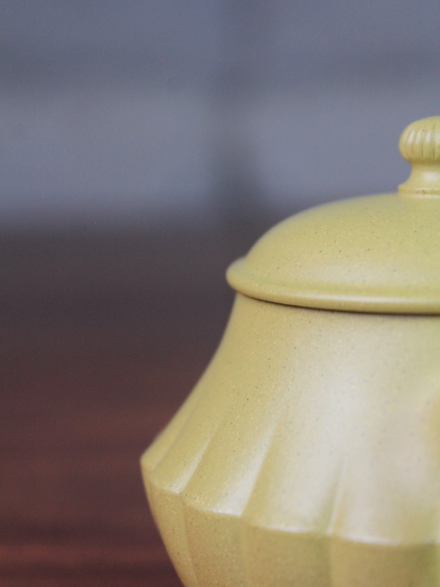 Detail of the zisha teapot