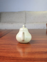 Front view of the zisha teapot handmade