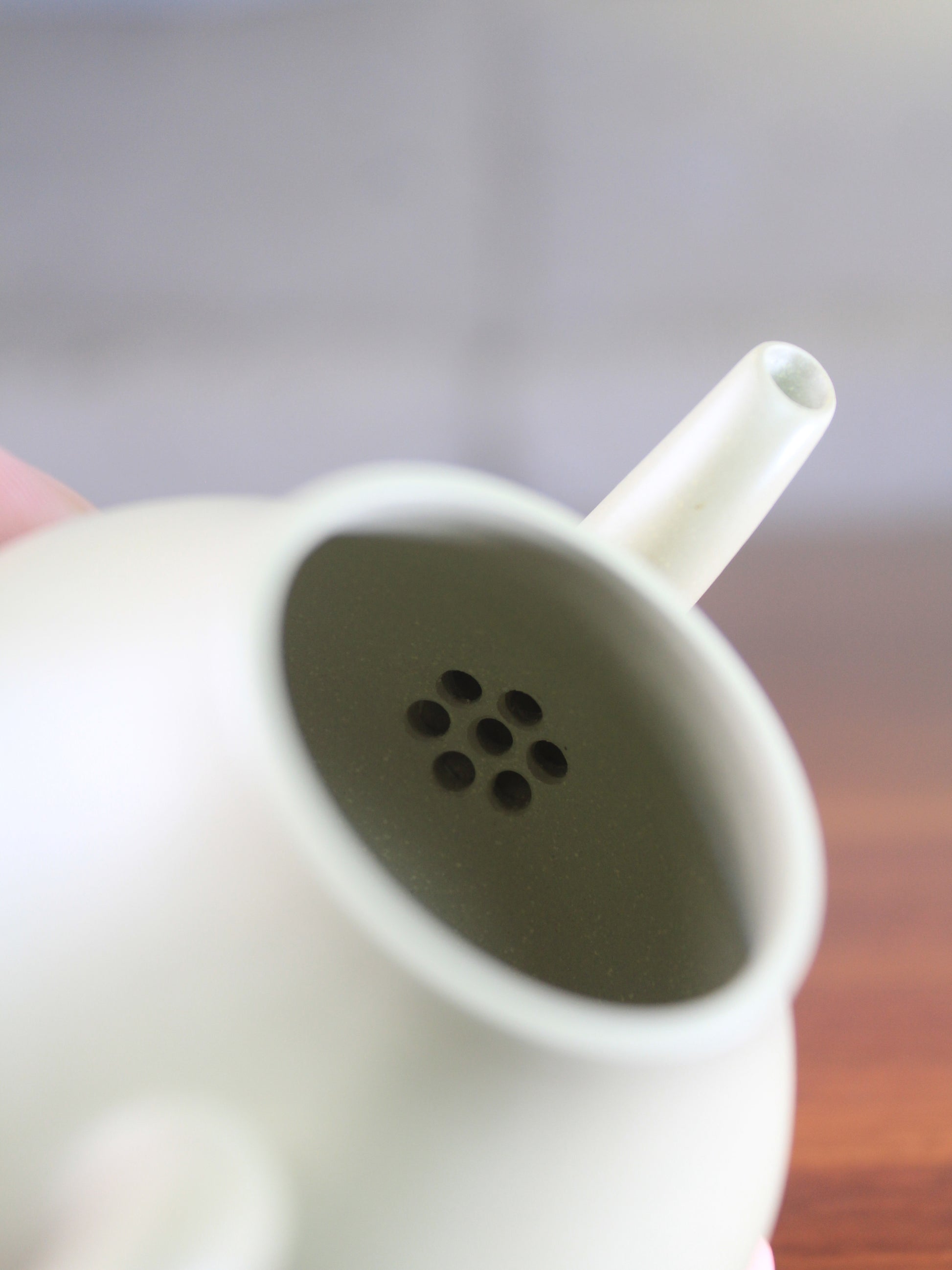 Filter of the zisha teapot handmade with authentic yixing clay