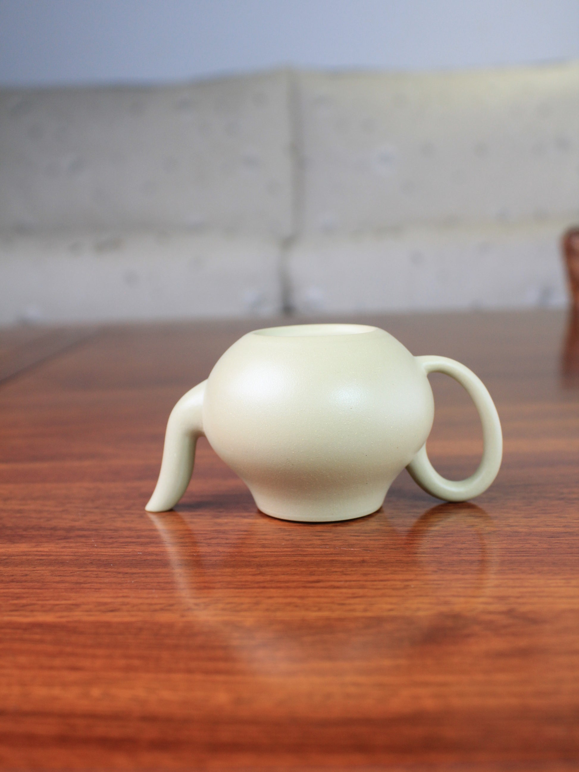 Detail of the zisha teapot