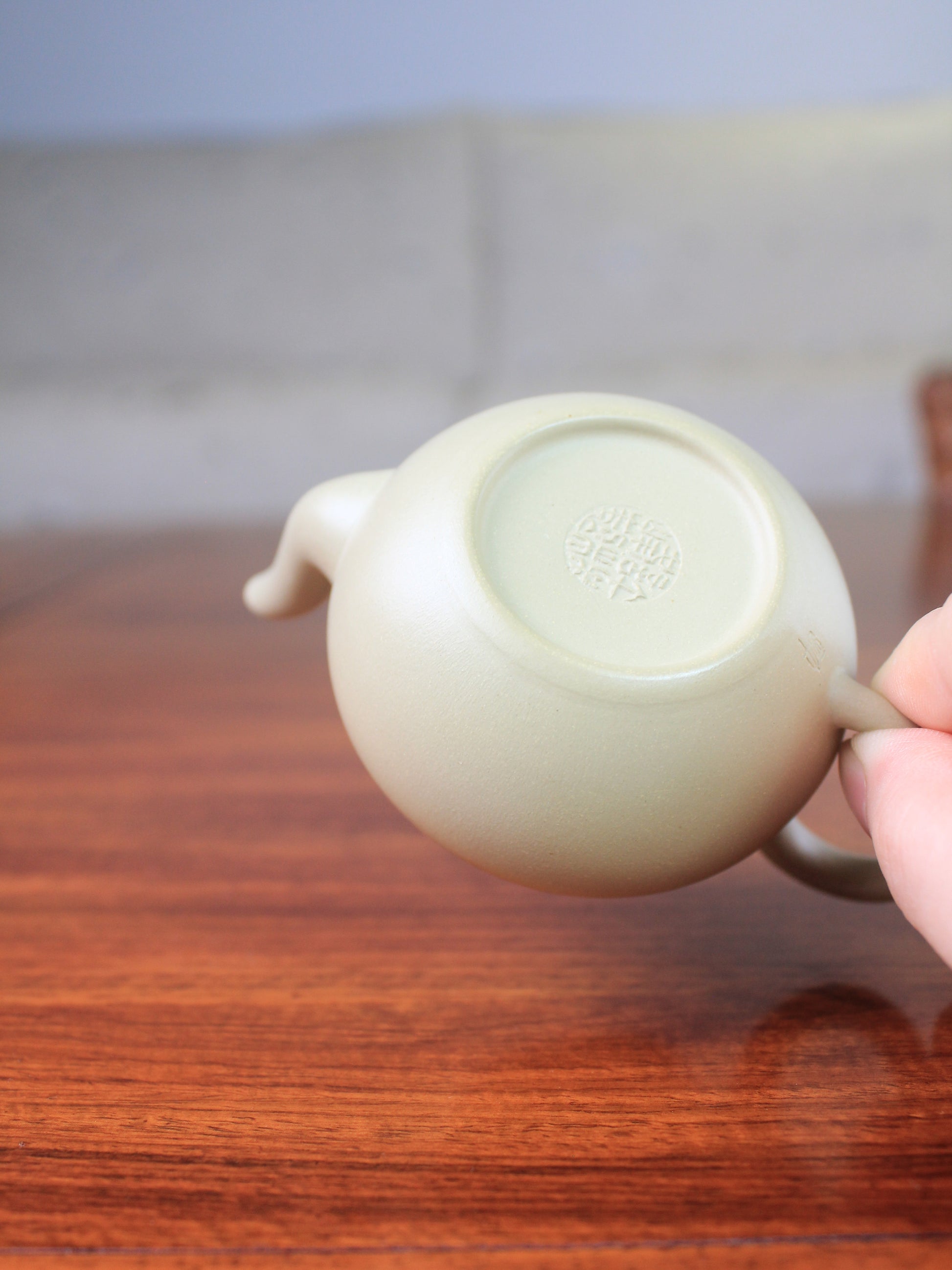 Bottom of the zisha teapot
