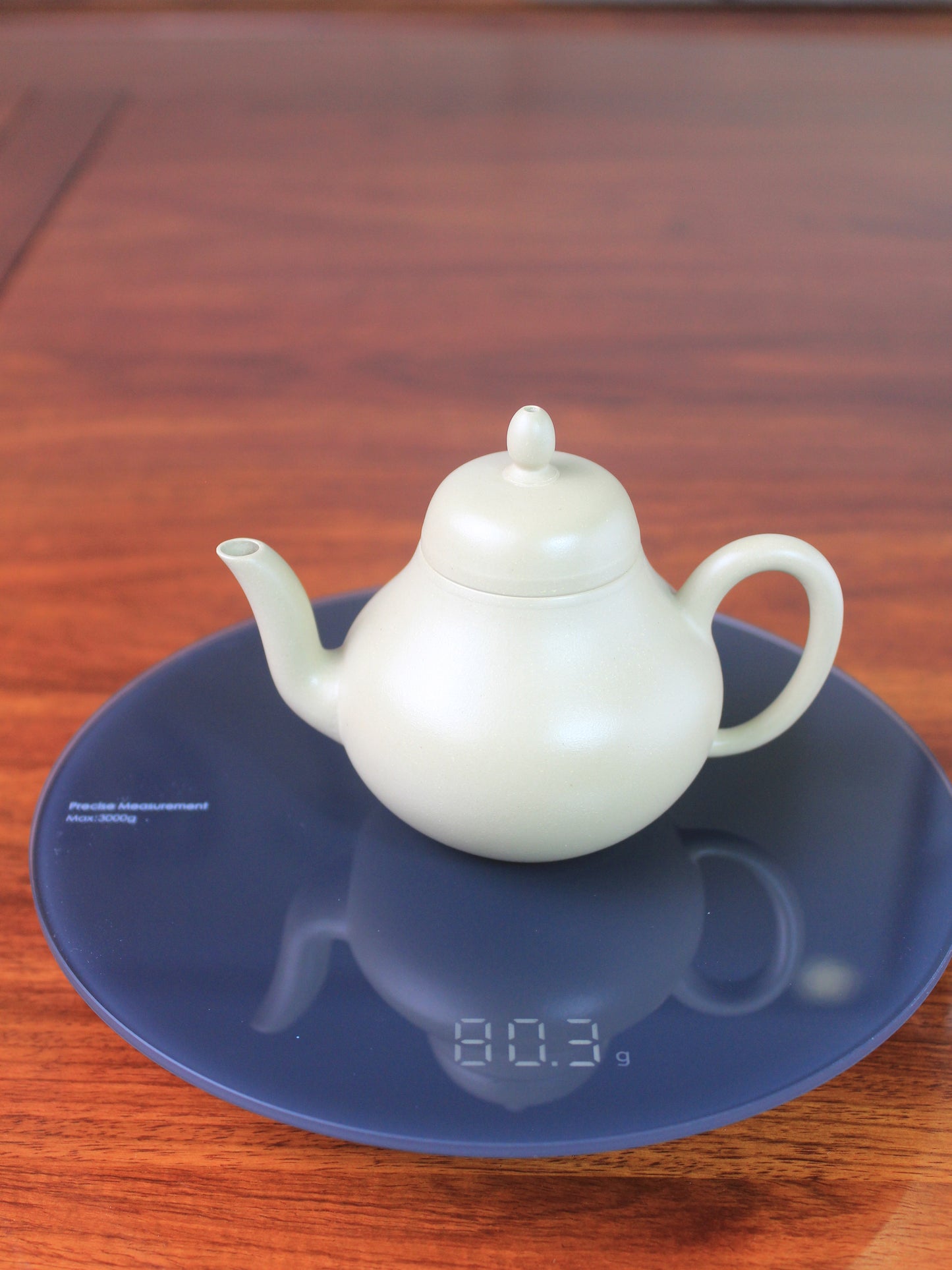 Weight of the zisha teapot