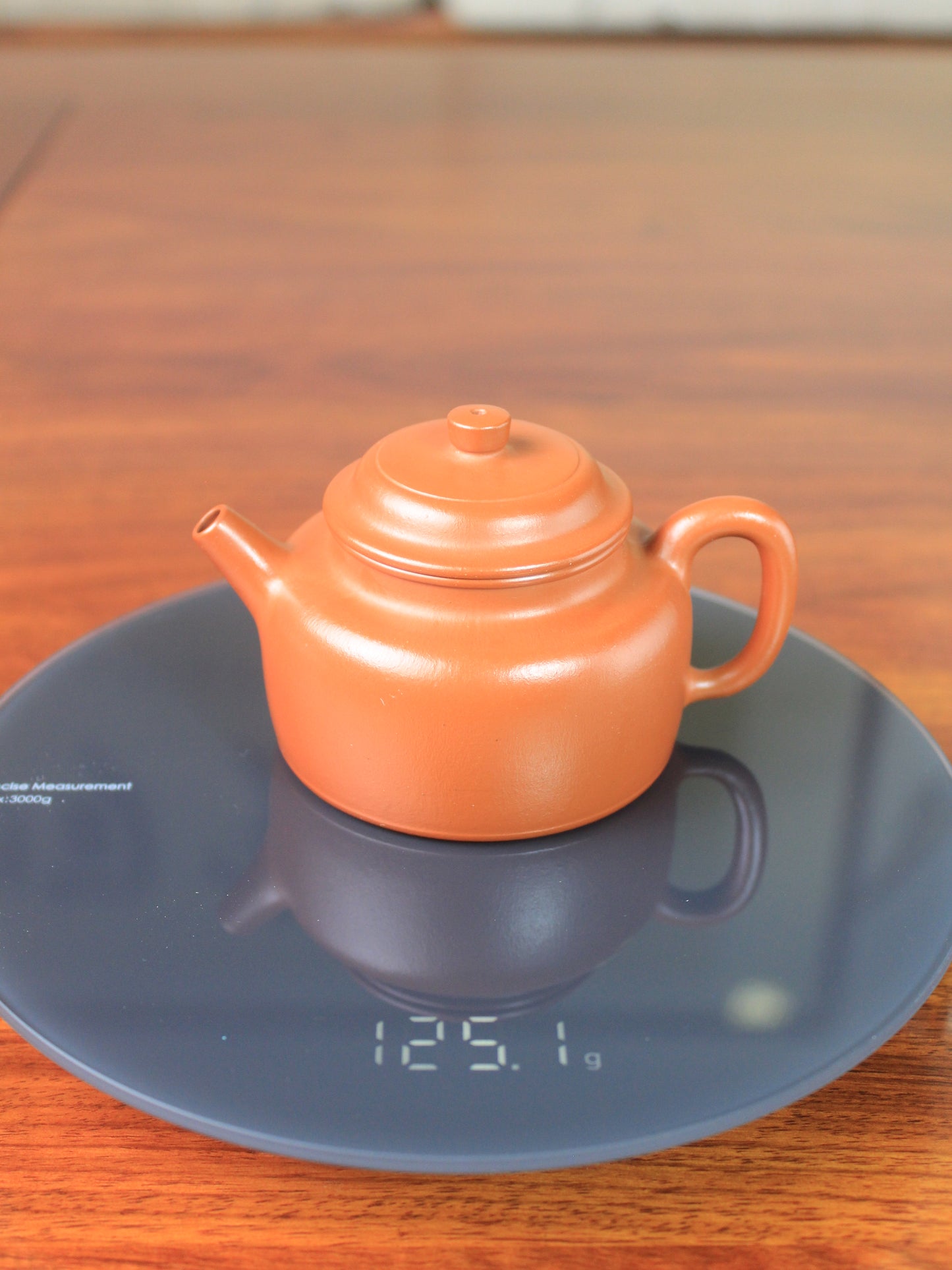 Weight of the zisha teapot