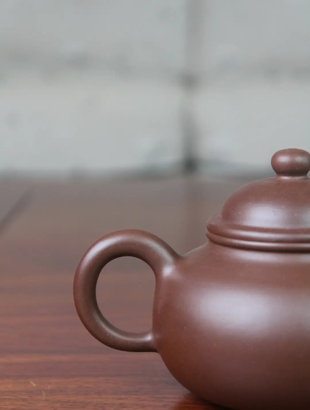 handle of zisha teapot rong tian