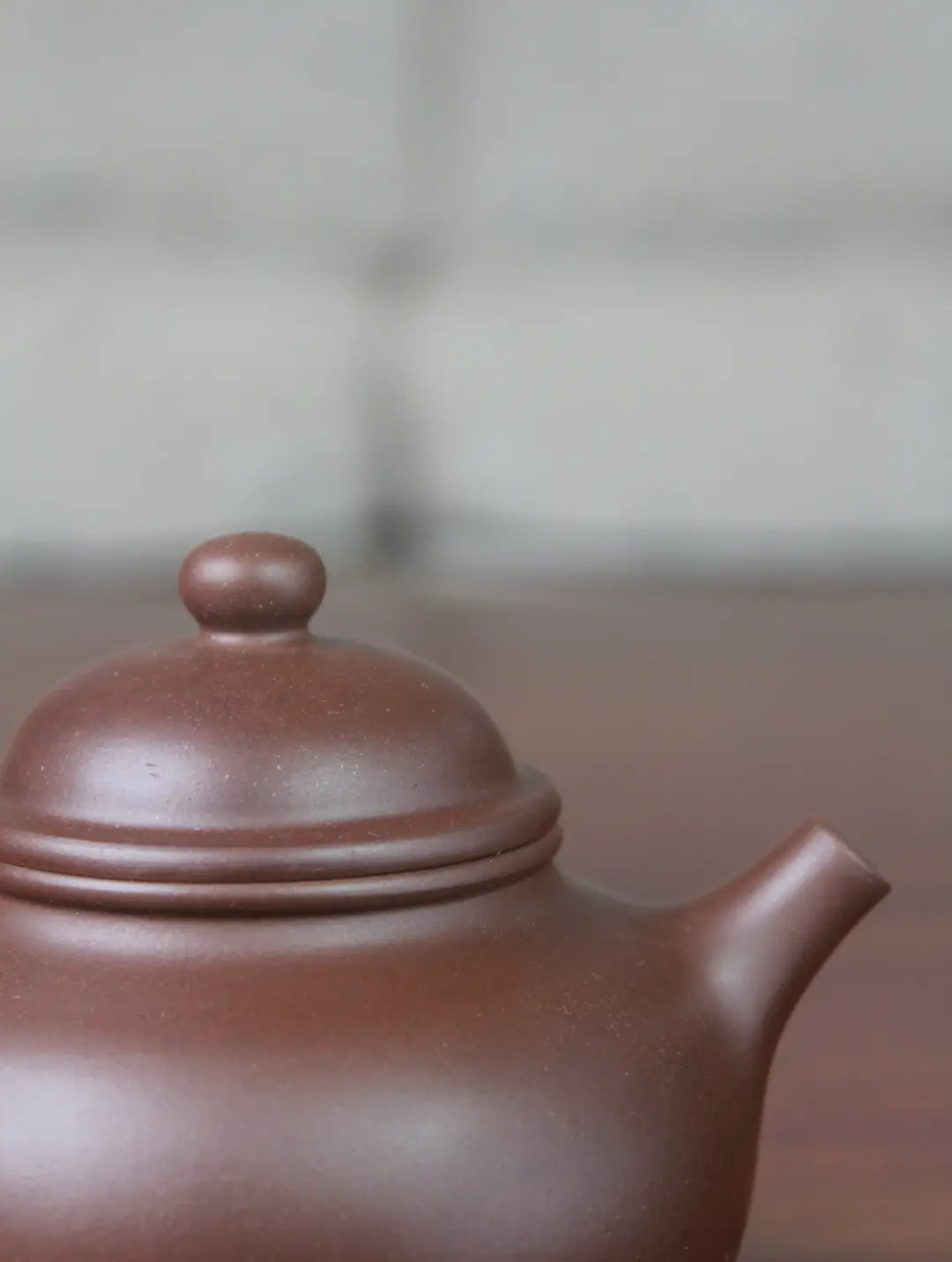 the lid of zisha teapot rong tian