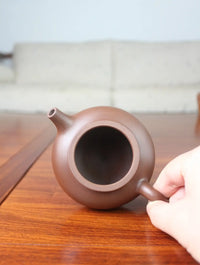 mouth of zisha teapot rong tian