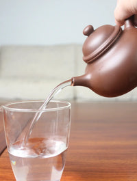 perfect pour zisha teapot rong tian