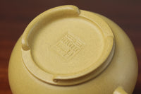 the mark detail of zisha teapot, handmade with purple clay from teapot art zisha art gallery 