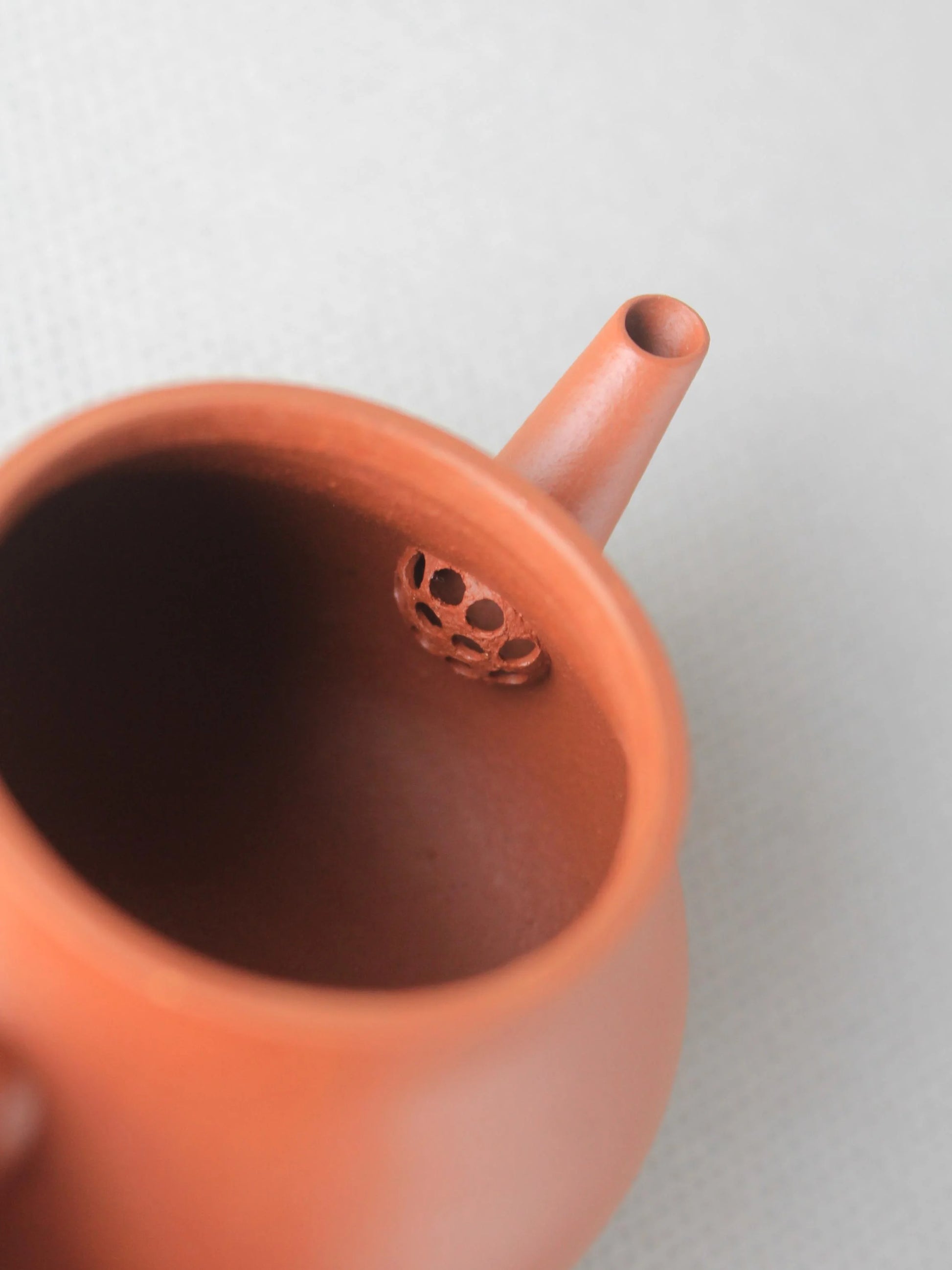 the filter of the small zisha teapot