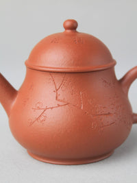 the pattern on the cute zisha teapot