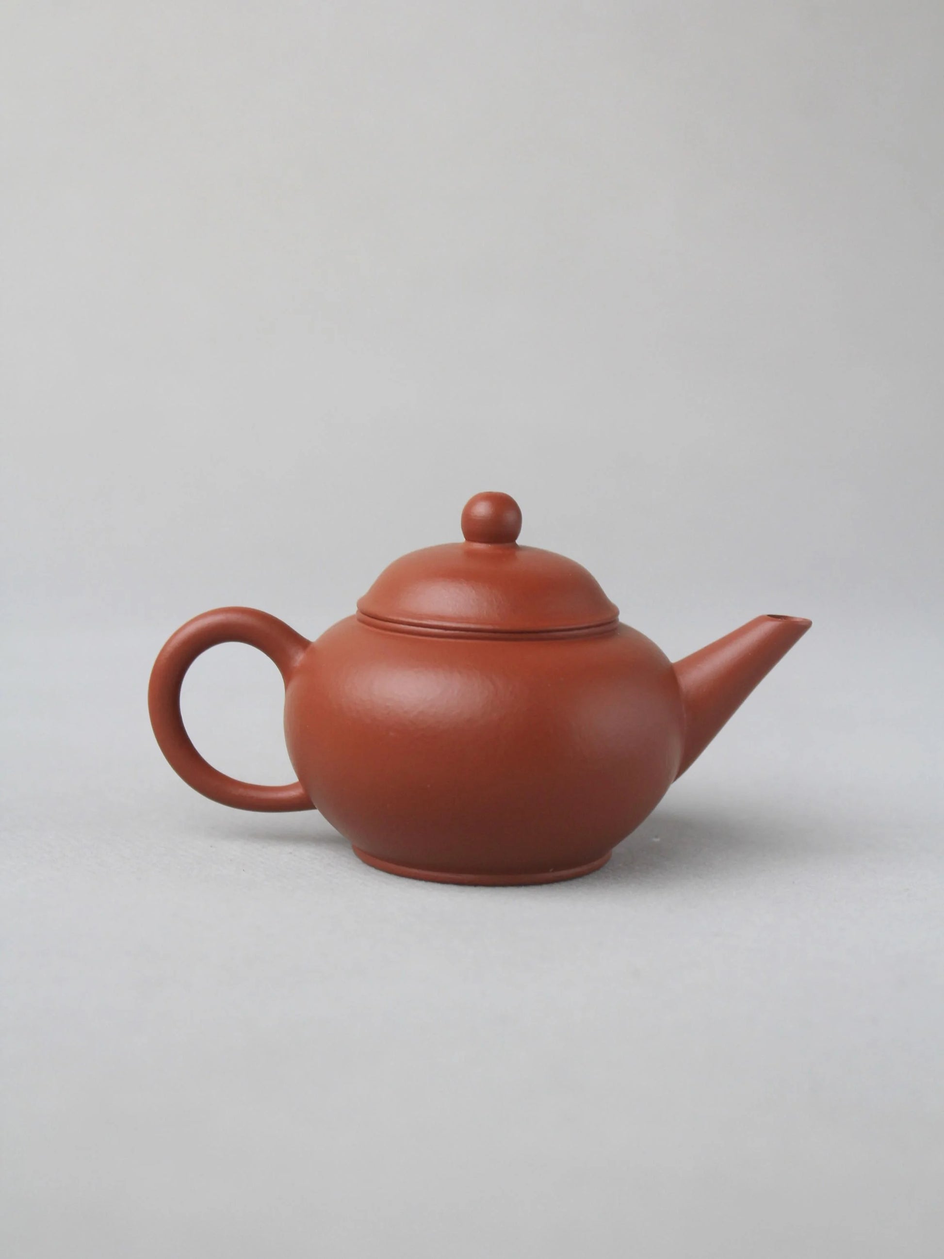 small zisha teapot for gongutea - back view