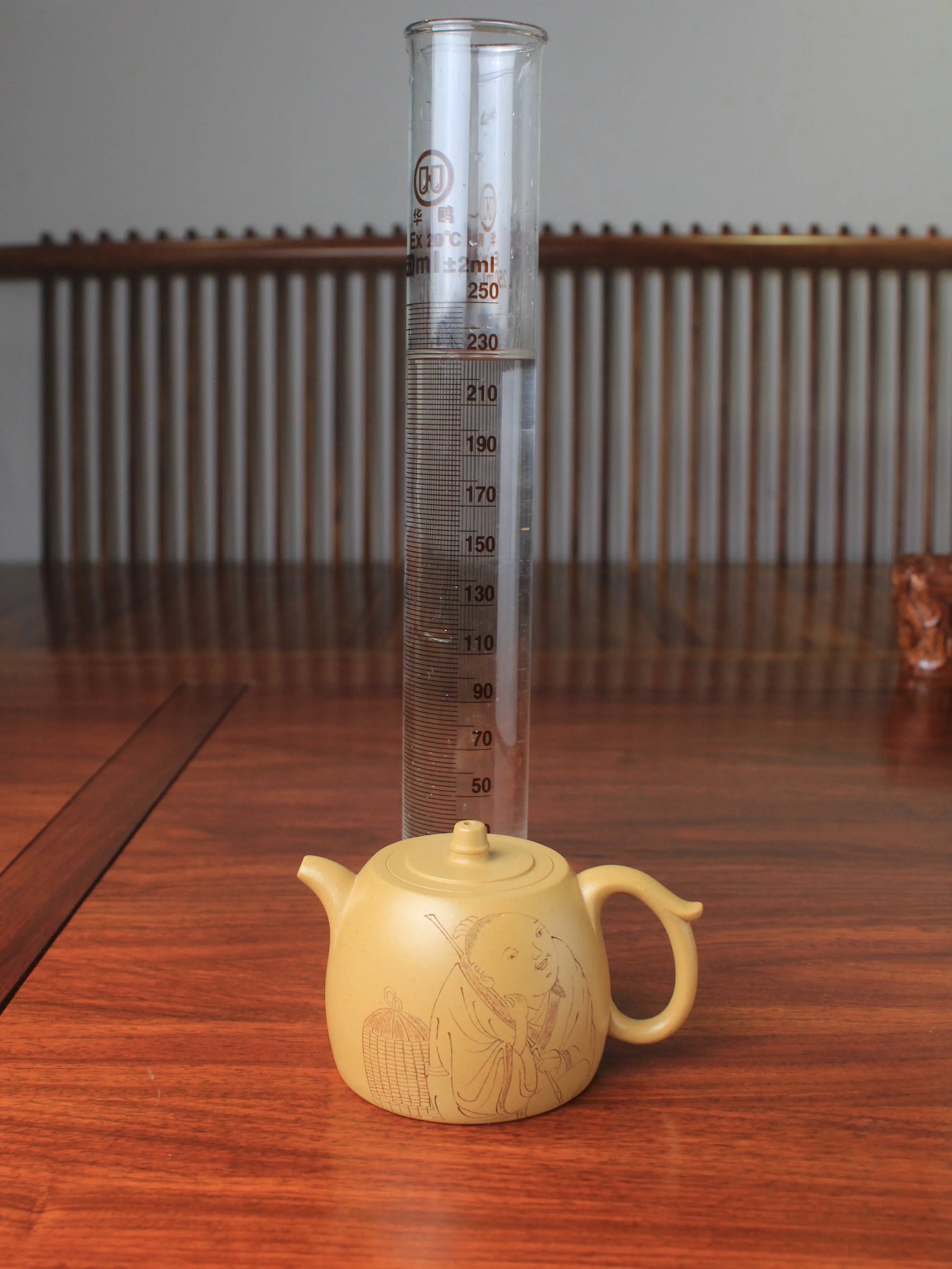 the size of the zisha teapot named Han Duo