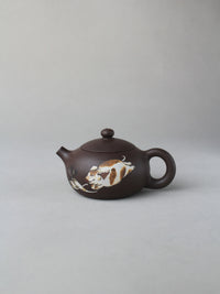 yixing zisha teapot named xishi 85ml