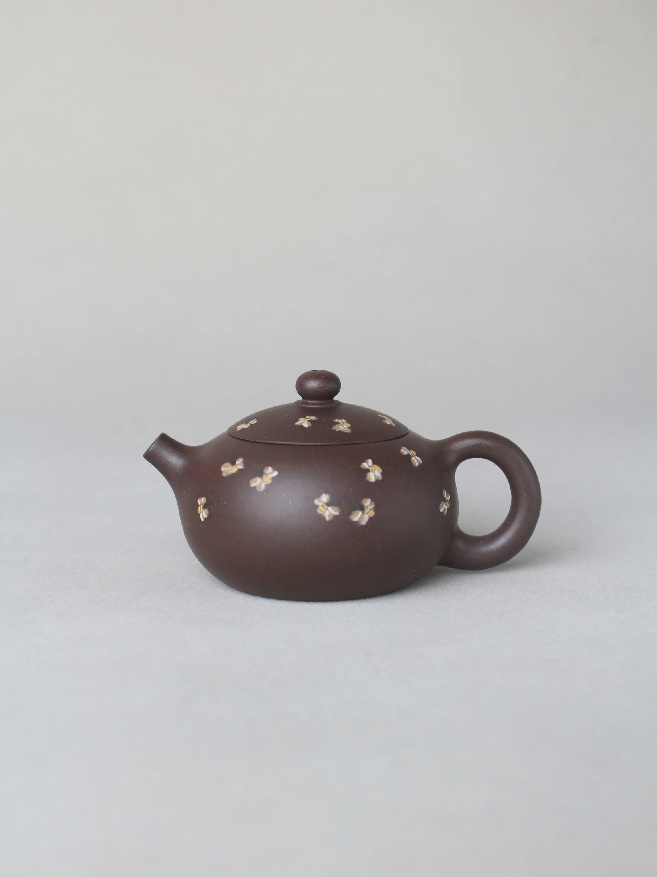 Yixing Teapot – Tea MudandLeaves Square 紫泥 美月 万古焼 茶器 共箱