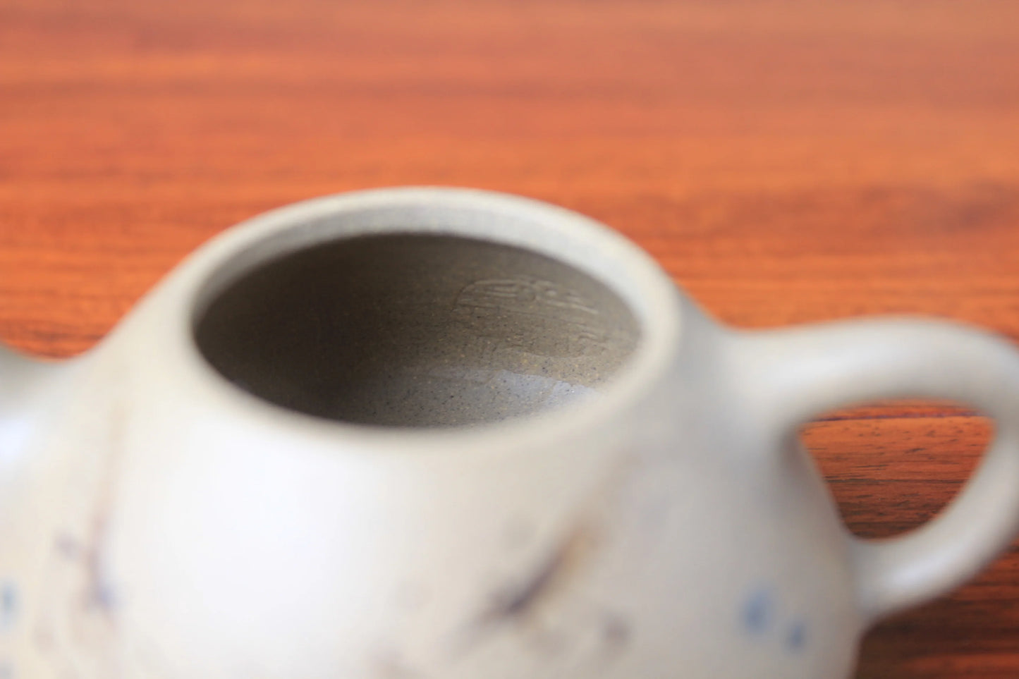 inside mark of small zisha teapot shi piao