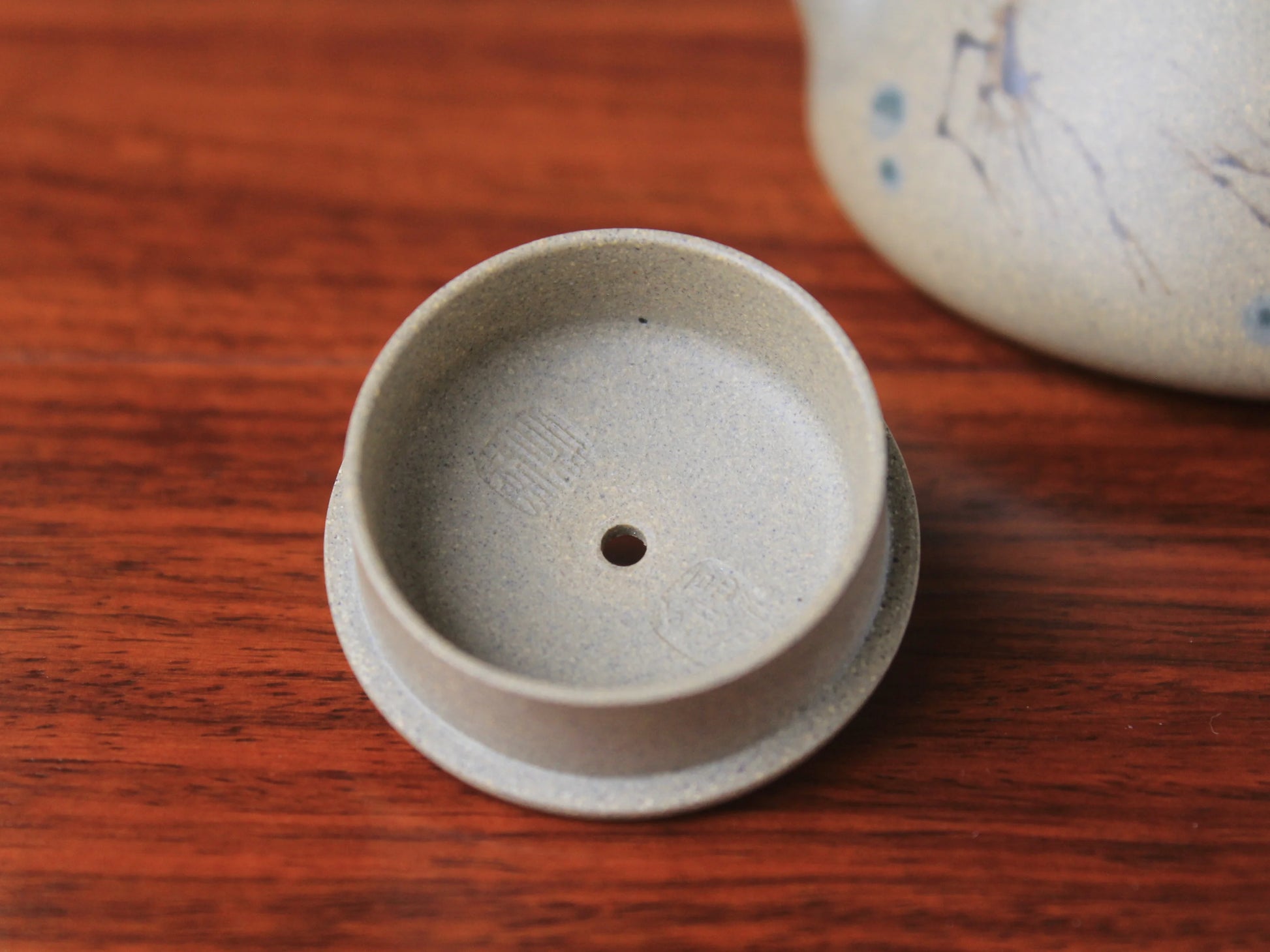 lid marks of small zisha teapot shi piao
