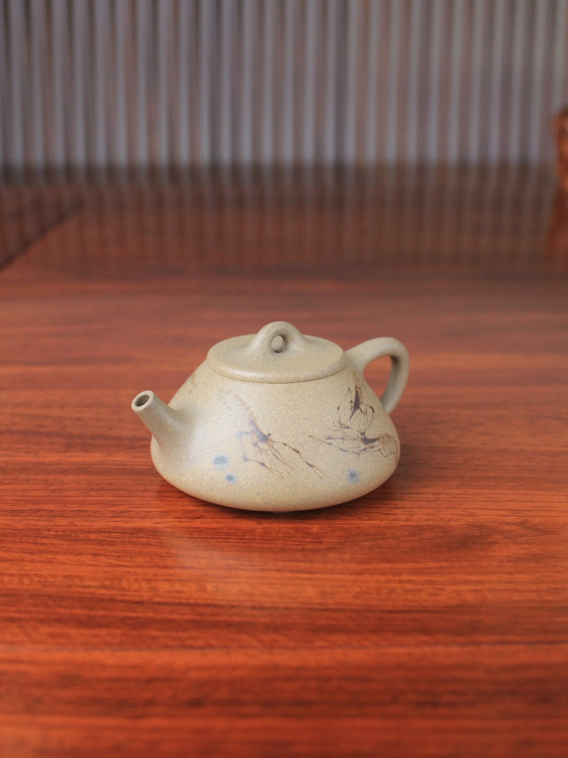 small zisha teapot shi piao for gongfutea - right view
