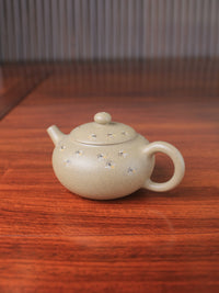 small yixing zisha teapot suitable for gongfutea - side view