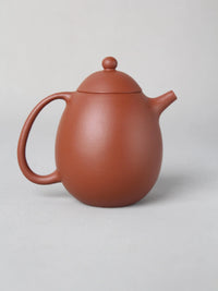 back view of the dragon egg zisha teapot