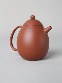 the left view of the dragon egg zisha teapot