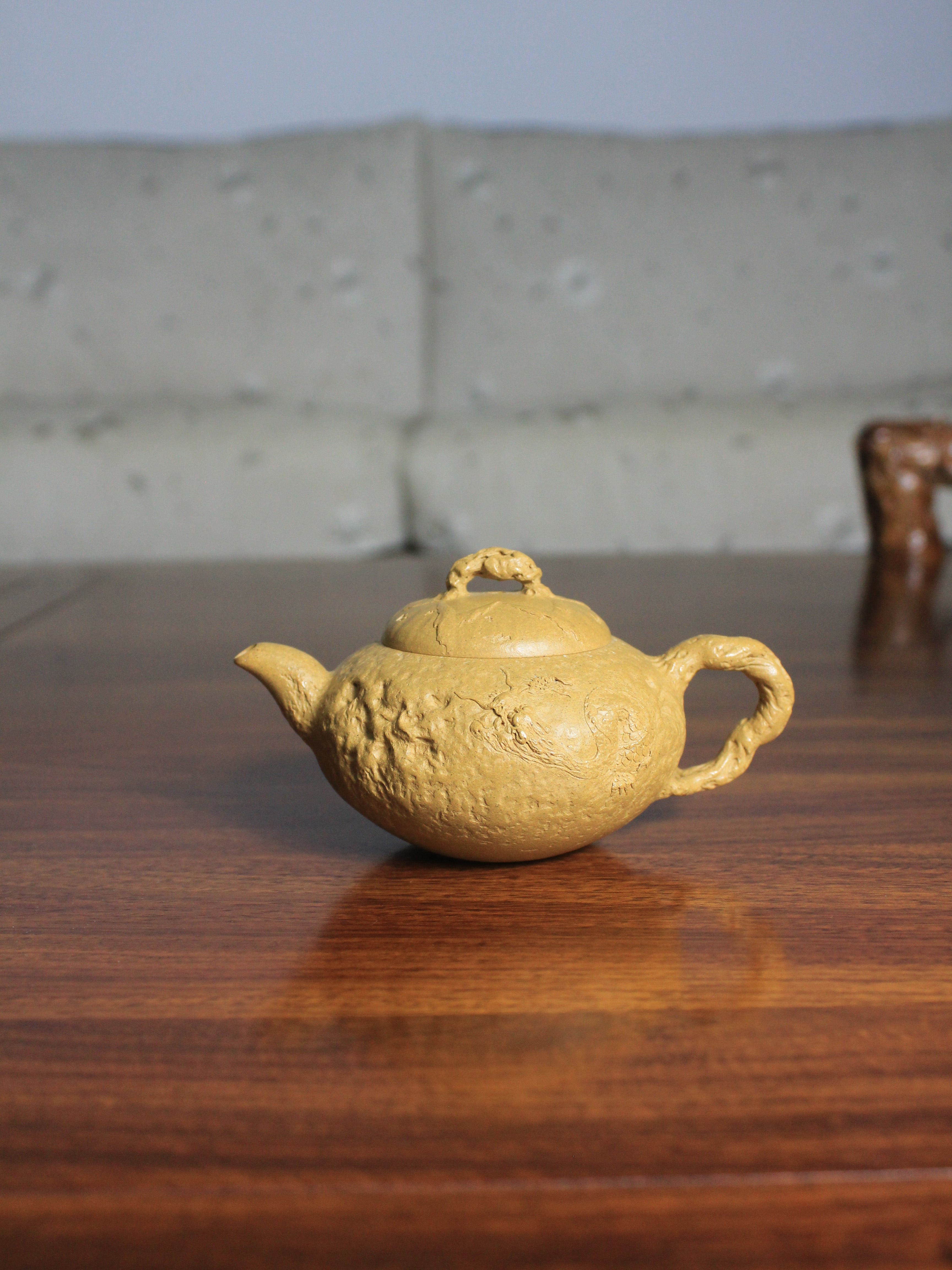 zisha teapot on the table
