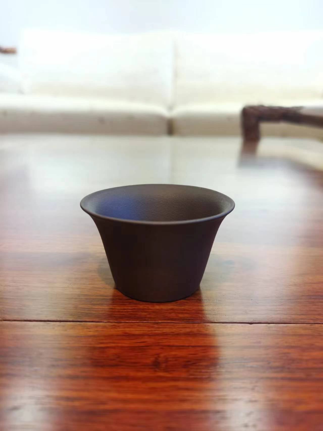 Siyutao Yixing teacup ,Chrysanthemum,authentic good Yixing zisha Lao zi ni ,30ml - SiYuTao Teapot