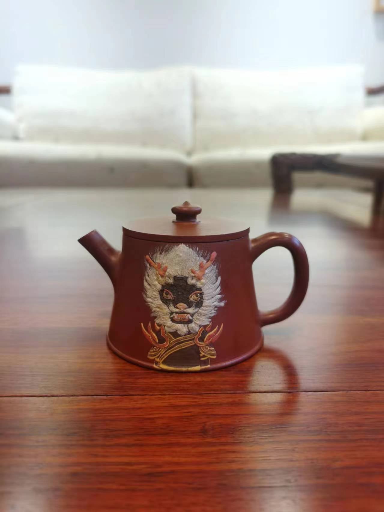 Siyutao Yixing Teapot, The Bell,good yixing zisha XiaoMeiYao zhu ni,good clay,95ml,full handpainted & aged 23 years - SiYuTao Teapot